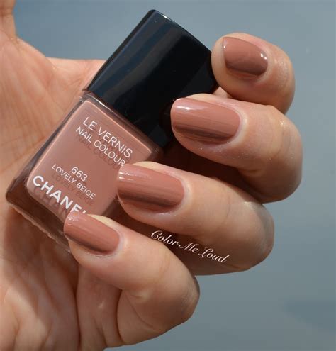 le vernis chanel price|Chanel lovely beige nail polish.